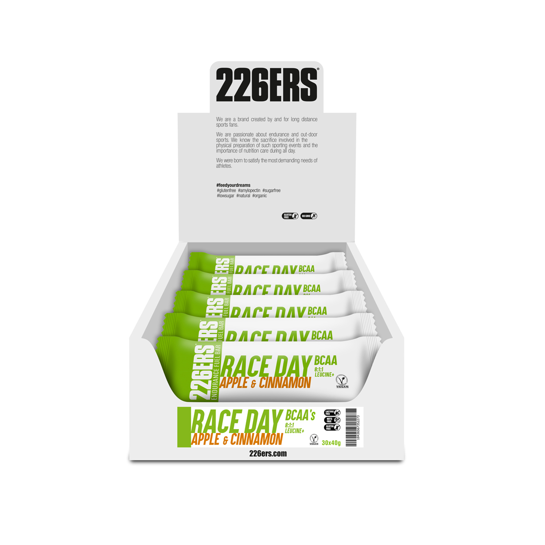 BOX – 30 RACE DAY BAR BCAA