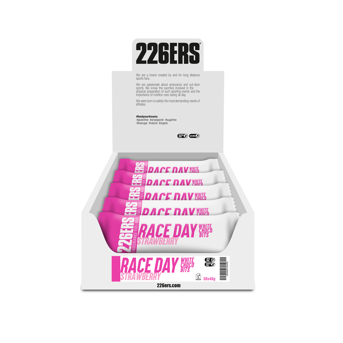 BOX – 30 RACE DAY BAR Choco bits