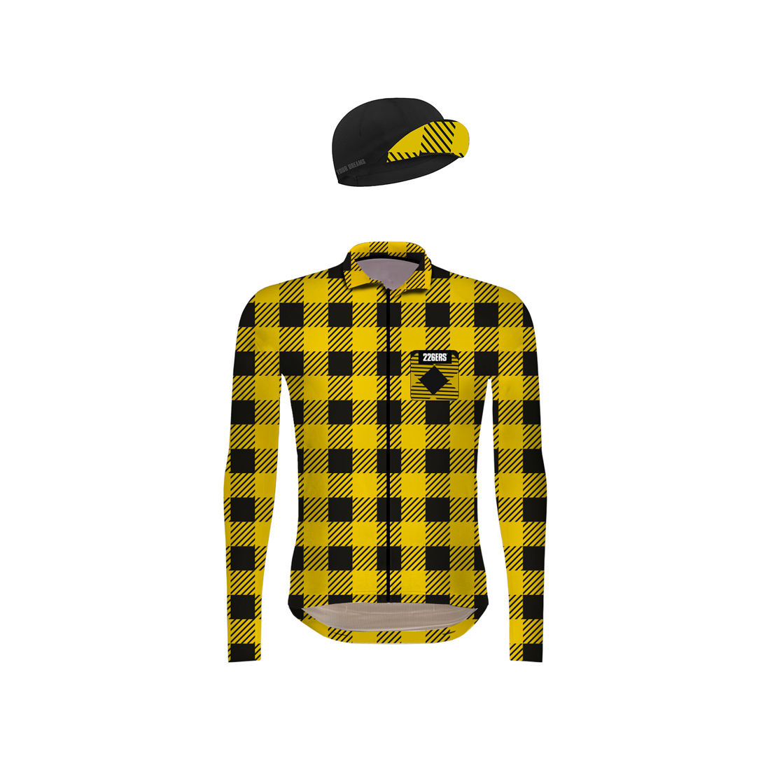 PLAID CYCLING SHIRT AND CAP LTD