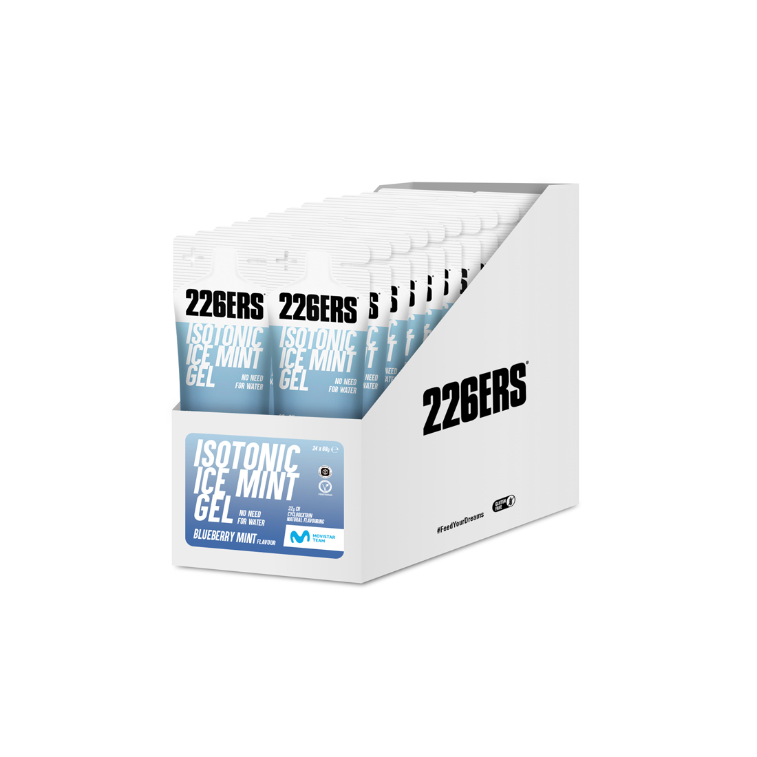 BOX - 24 ISOTONIC ICE GEL 68g