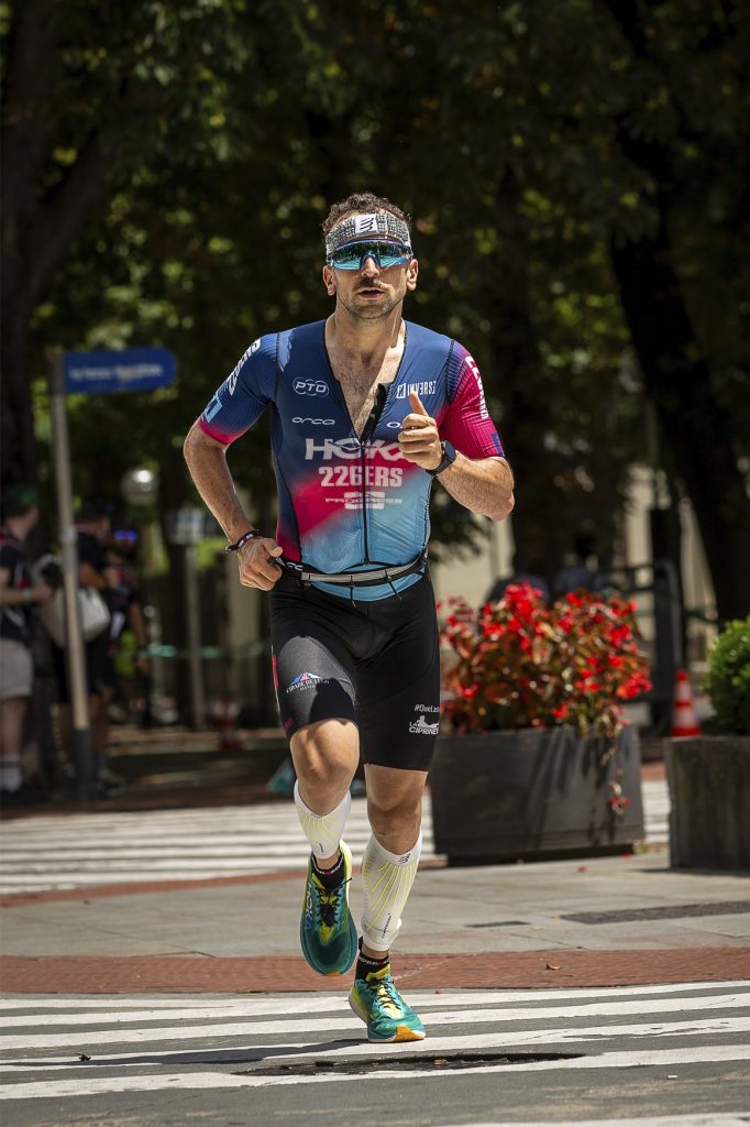 Antonio Benito Ironman de Vitoria prueba de running